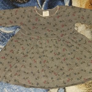 Baby GAP floral design shirt dress